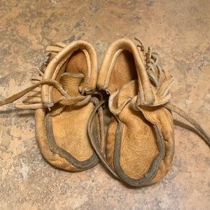 Moccasin genuine leather